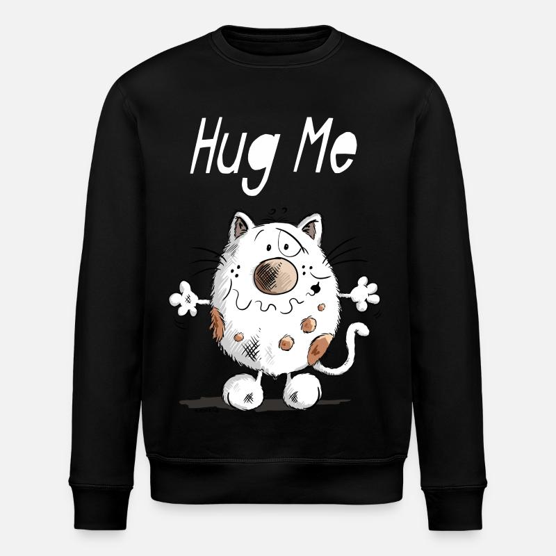 Hug Me Chat - Sweat bio ROLLER Stanley/Stella Unisexe - noir