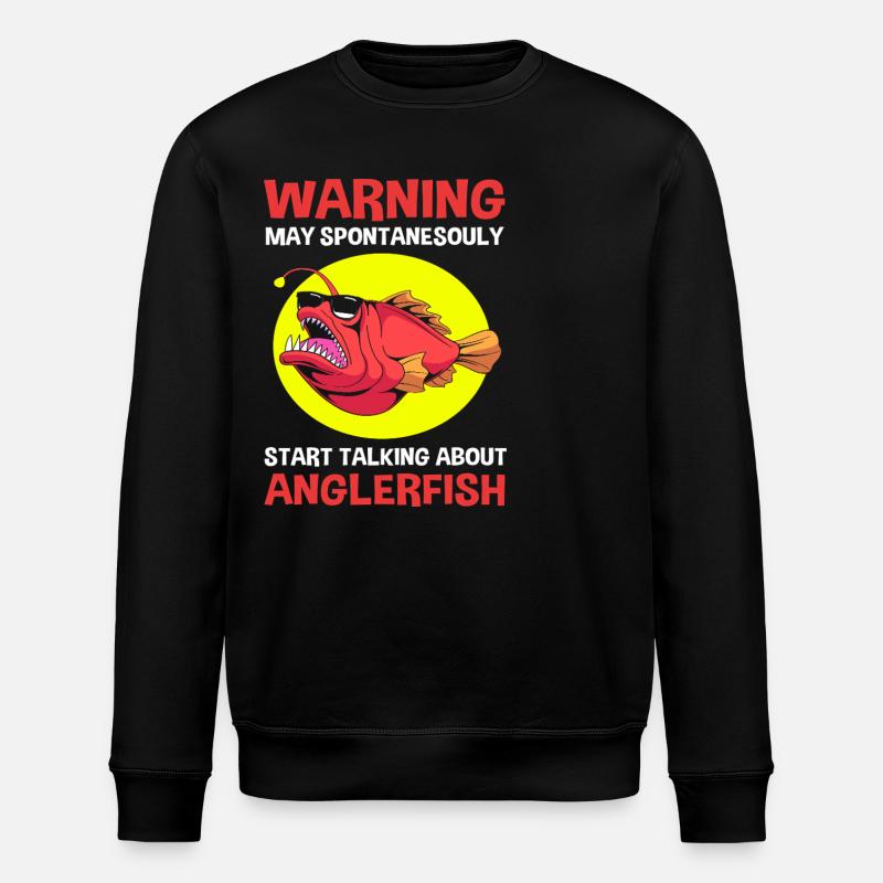 Frogfish - Stanley/Stella ROLLER Unisex Organic Sweatshirt - black