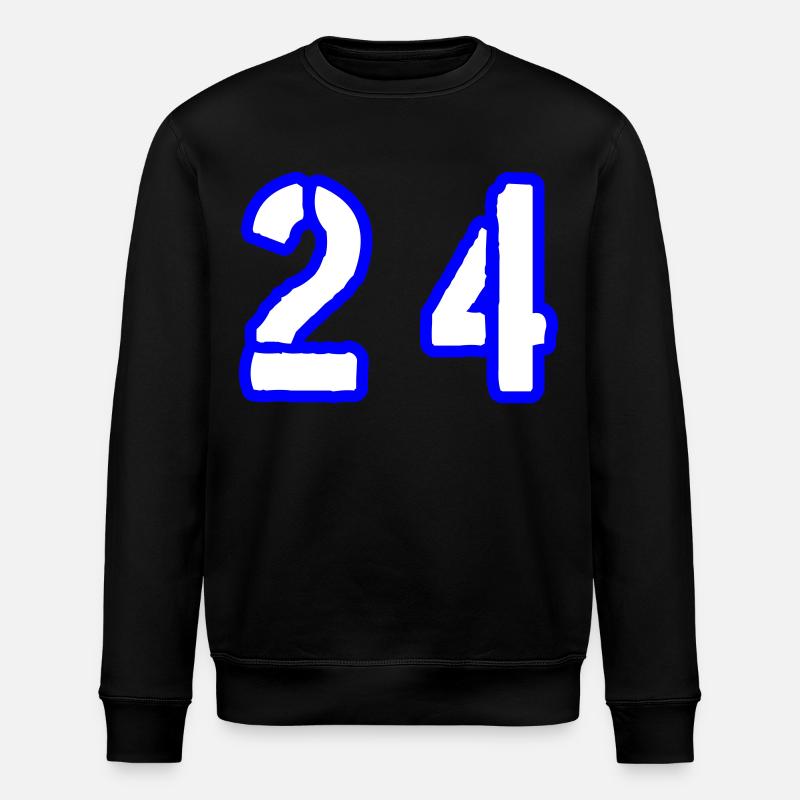 24 Symbole numérique - Sweat bio ROLLER Stanley/Stella Unisexe - noir