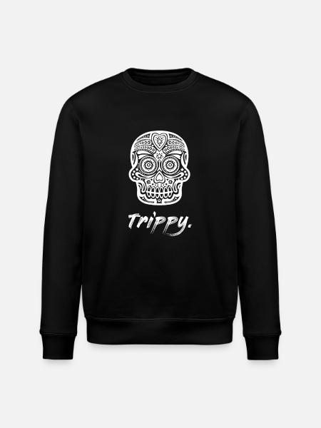 Trippy. #WHITE - Stanley/Stella Unisex Bio-Sweatshirt ROLLER - Schwarz