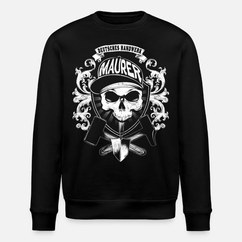 Bricklayer - Stanley/Stella ROLLER Unisex Organic Sweatshirt - black