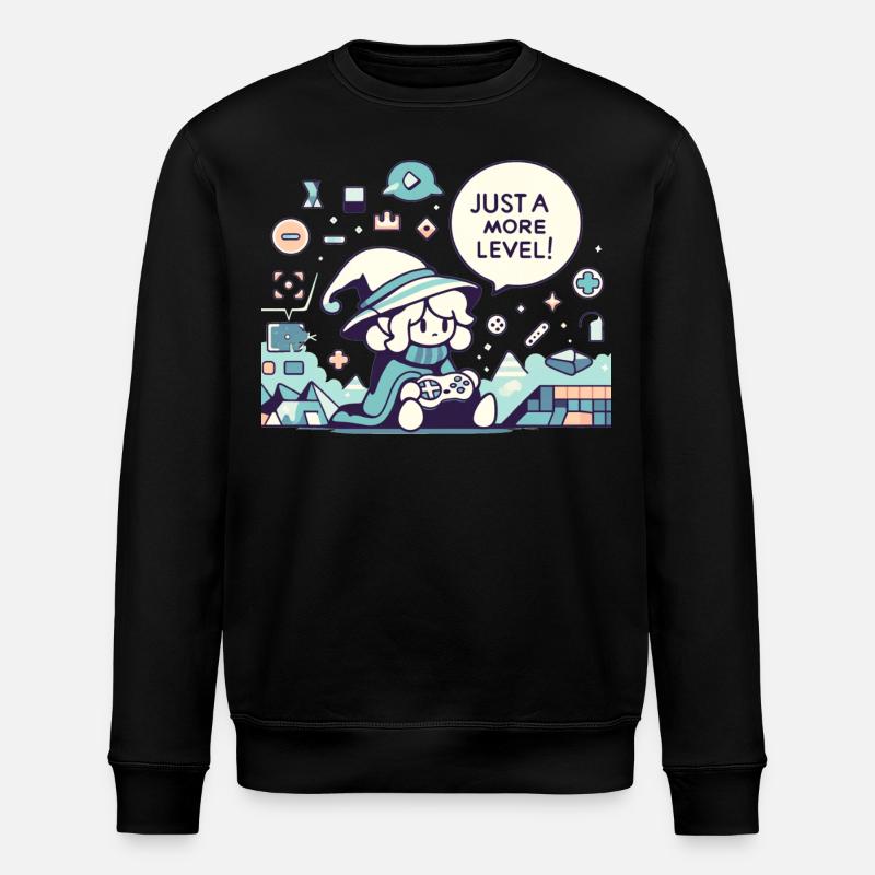 Gaming Wizard - Stanley/Stella Unisex Bio-Sweatshirt ROLLER - Schwarz