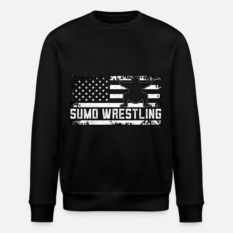 Sumo-Ringen - Stanley/Stella Unisex Bio-Sweatshirt ROLLER - Schwarz
