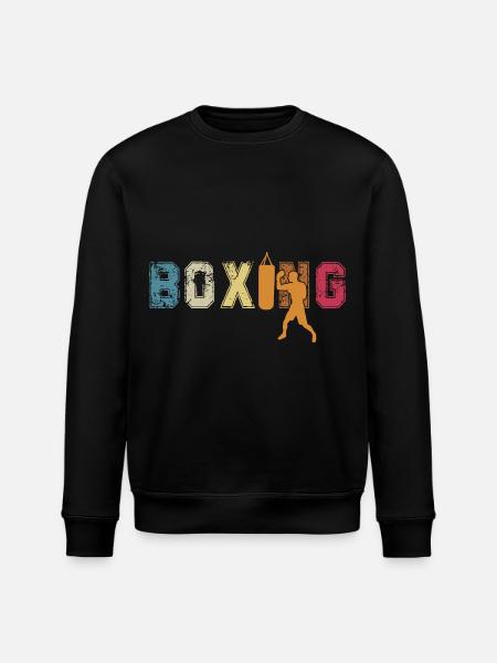 Boxe - Sweat bio ROLLER Stanley/Stella Unisexe - noir