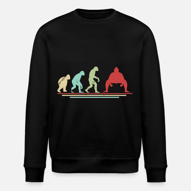 Sumo-Evolution - Stanley/Stella Unisex Bio-Sweatshirt ROLLER - Schwarz