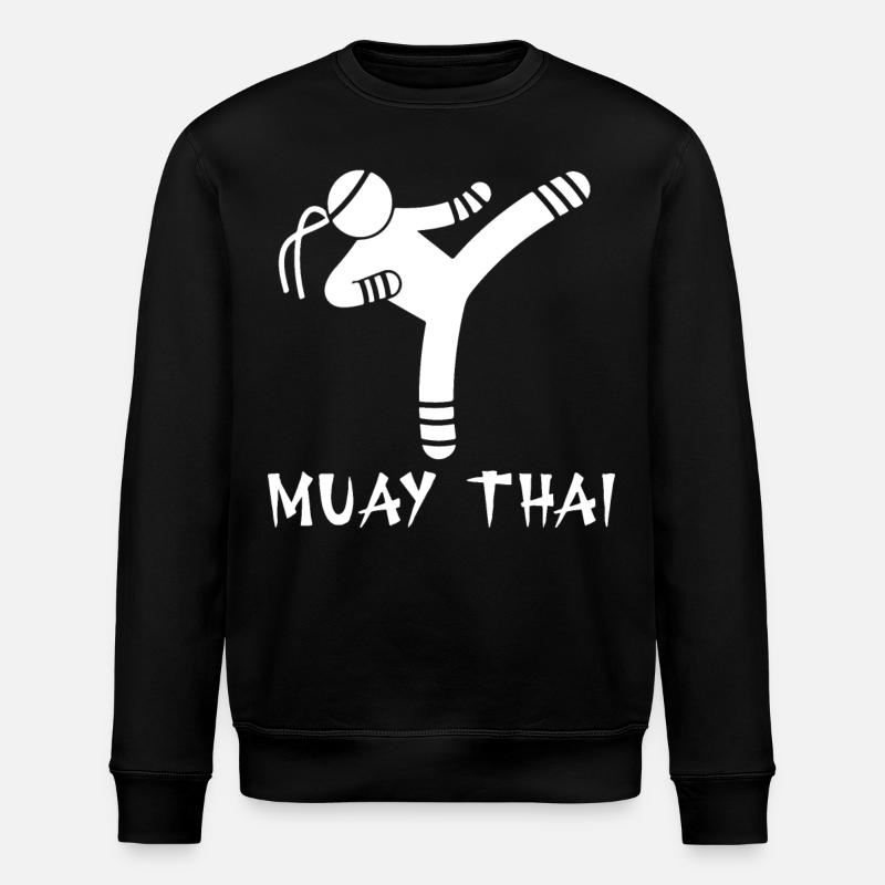 Muay Thaï - Sweat bio ROLLER Stanley/Stella Unisexe - noir