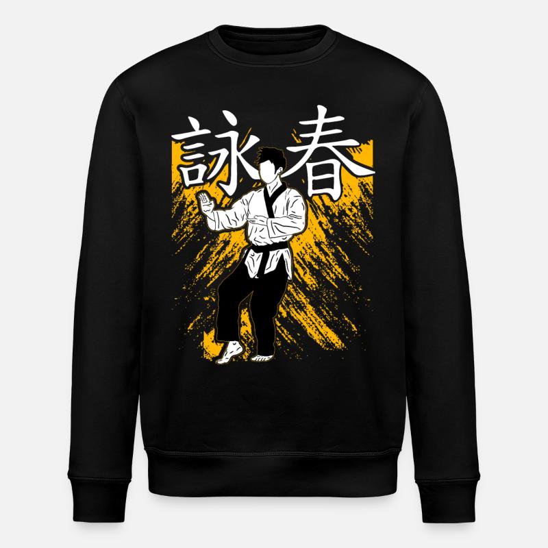 Wing Chun - Stanley/Stella ROLLER Unisex Organic Sweatshirt - black