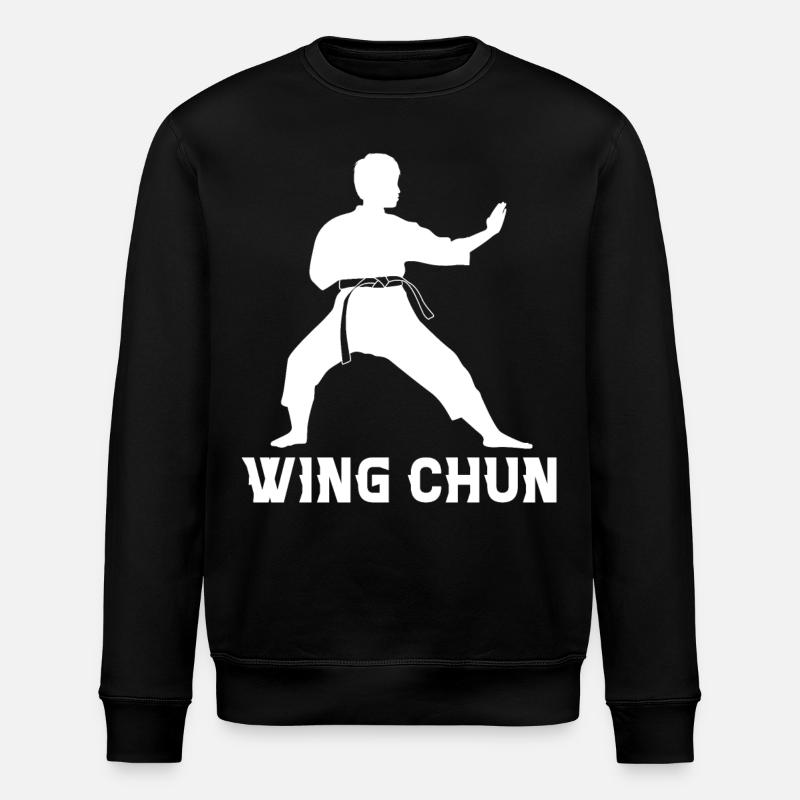 Wing Chun - Sweat bio ROLLER Stanley/Stella Unisexe - noir