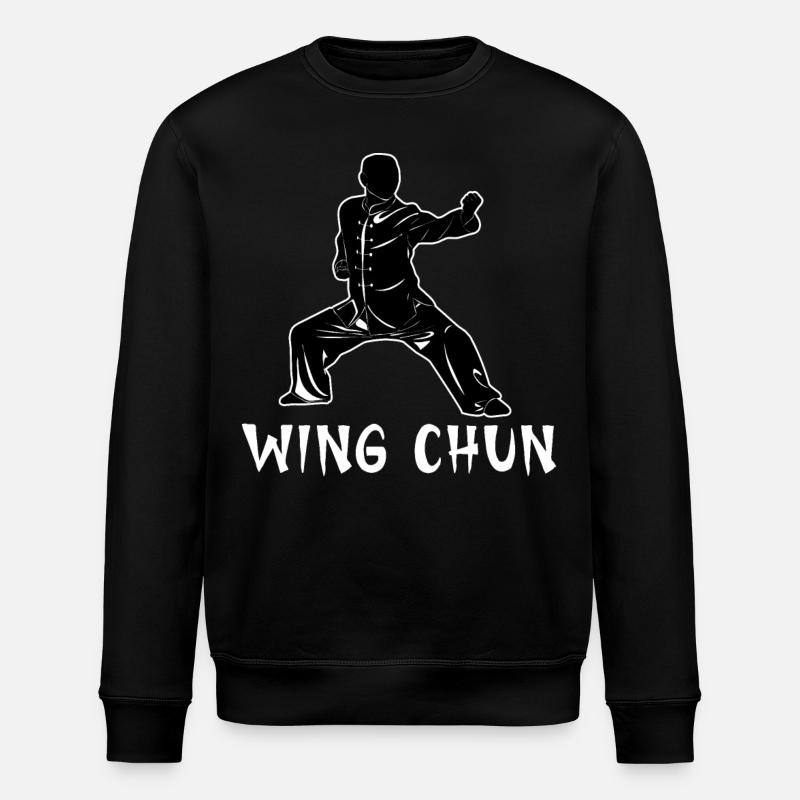 Wing Chun - Sweat bio ROLLER Stanley/Stella Unisexe - noir