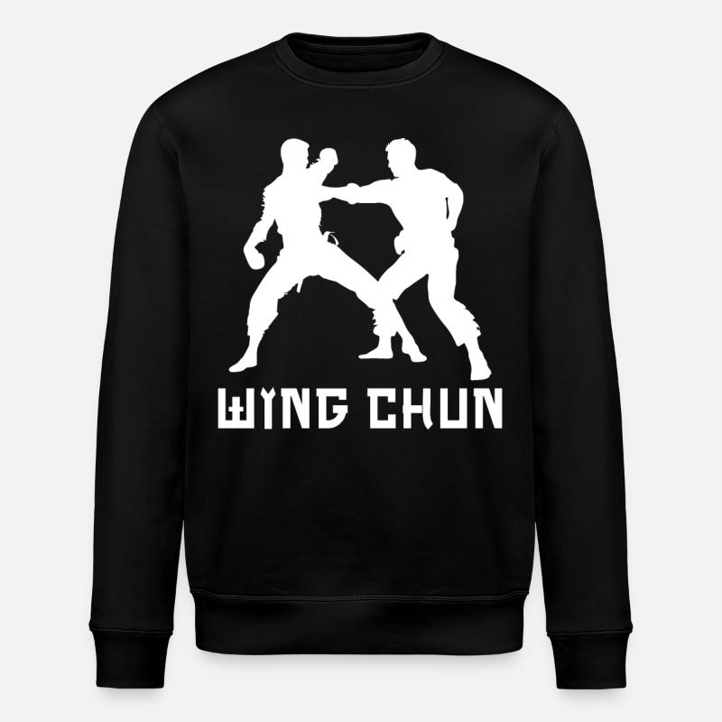 Wing Chun - Stanley/Stella ROLLER Unisex Organic Sweatshirt - black