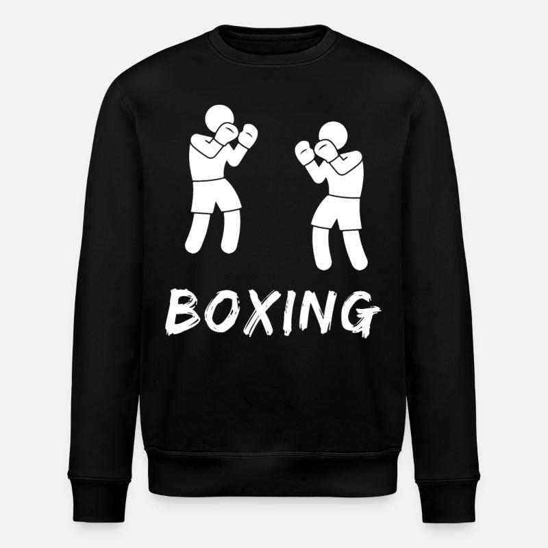 Boxe - Sweat bio ROLLER Stanley/Stella Unisexe - noir
