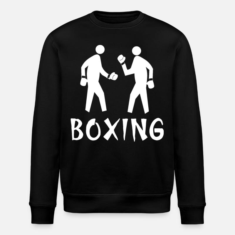 boxe - Sweat bio ROLLER Stanley/Stella Unisexe - noir