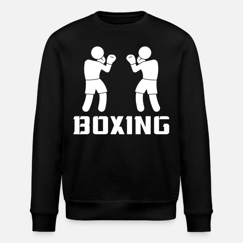 boxe - Sweat bio ROLLER Stanley/Stella Unisexe - noir