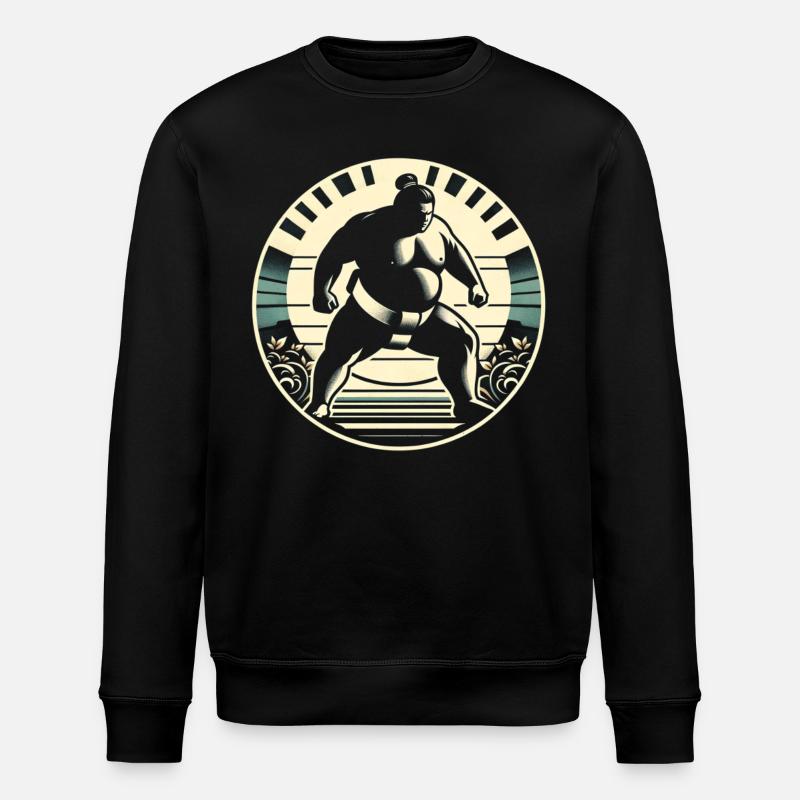 Sumo - Stanley/Stella Unisex Bio-Sweatshirt ROLLER - Schwarz