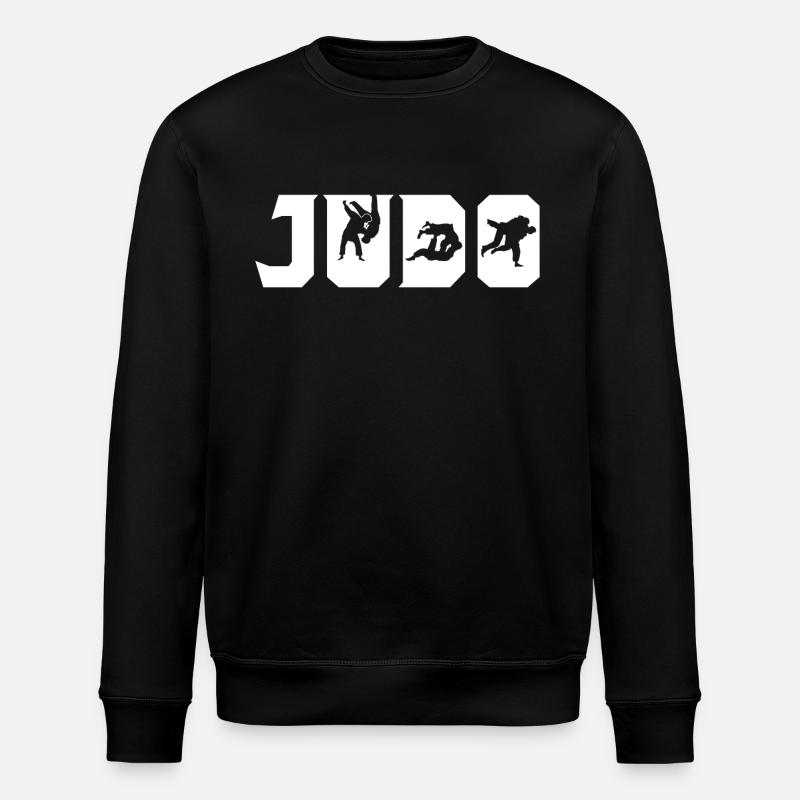 t-shirt judo - Sweat bio ROLLER Stanley/Stella Unisexe - noir