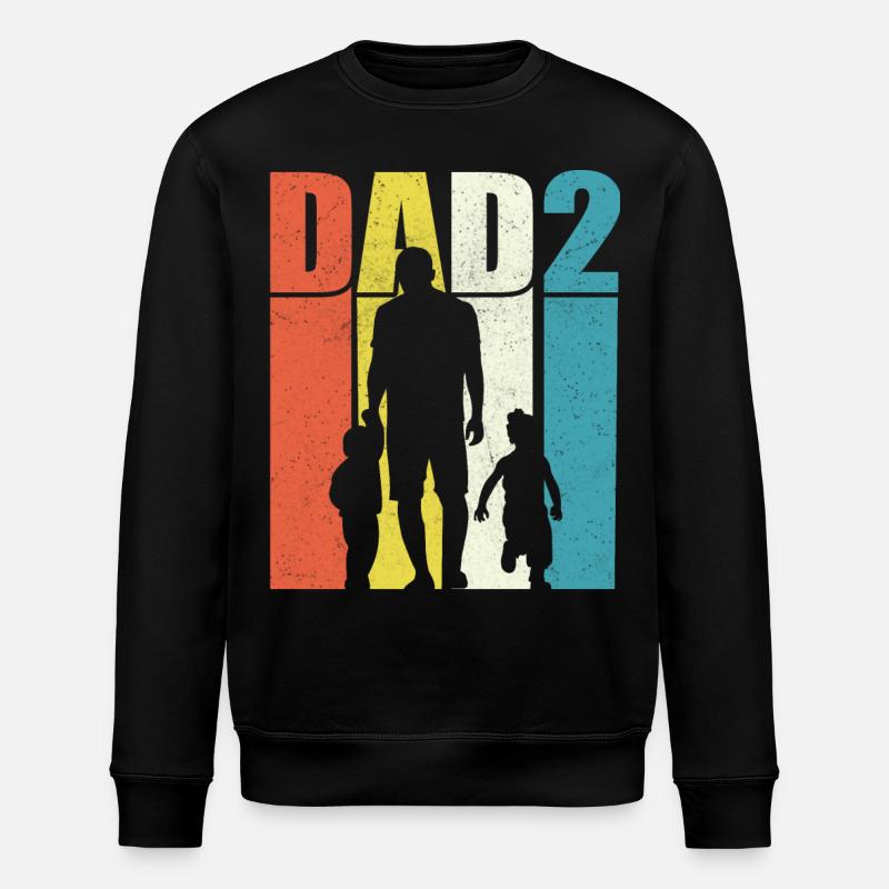 Dad - Stanley/Stella ROLLER Unisex Organic Sweatshirt - black