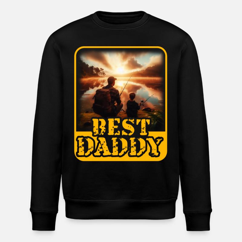 Best Daddy - Stanley/Stella ROLLER Unisex Organic Sweatshirt - black