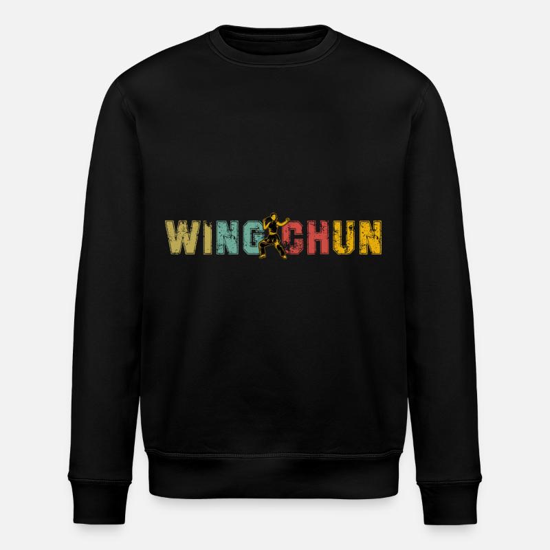 Wing Chun - Sweat bio ROLLER Stanley/Stella Unisexe - noir