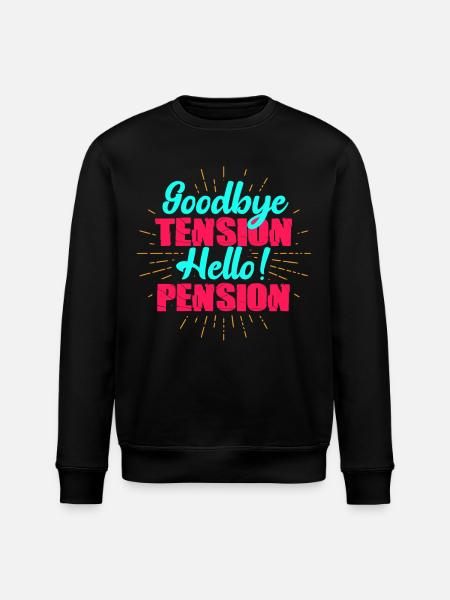 Rente Rentner Rentnerin - Stanley/Stella Unisex Bio-Sweatshirt ROLLER - Schwarz