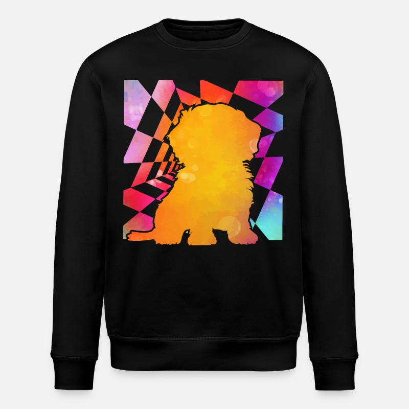 Havanais rétro - Sweat bio ROLLER Stanley/Stella Unisexe - noir