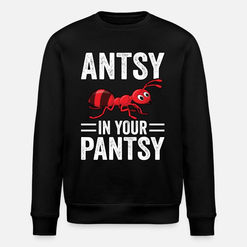 Antsy dans ton pantalon - Sweat bio ROLLER Stanley/Stella Unisexe - noir