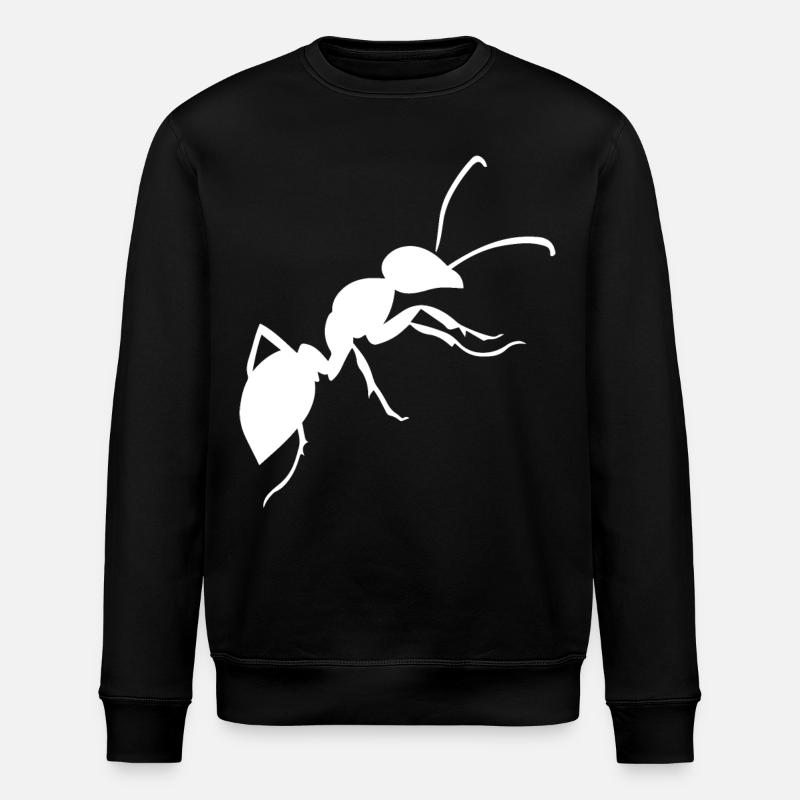 fourmi - Sweat bio ROLLER Stanley/Stella Unisexe - noir