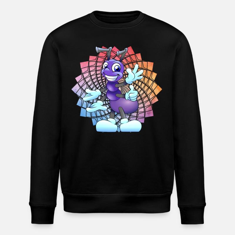 ant - Stanley/Stella ROLLER Unisex Organic Sweatshirt - black