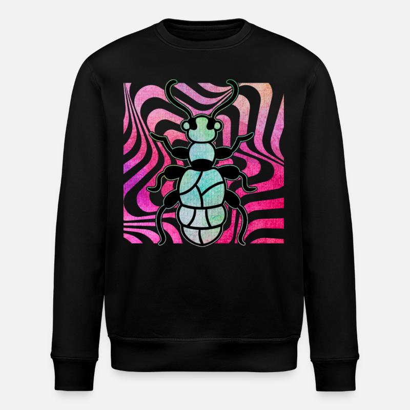 fourmi - Sweat bio ROLLER Stanley/Stella Unisexe - noir