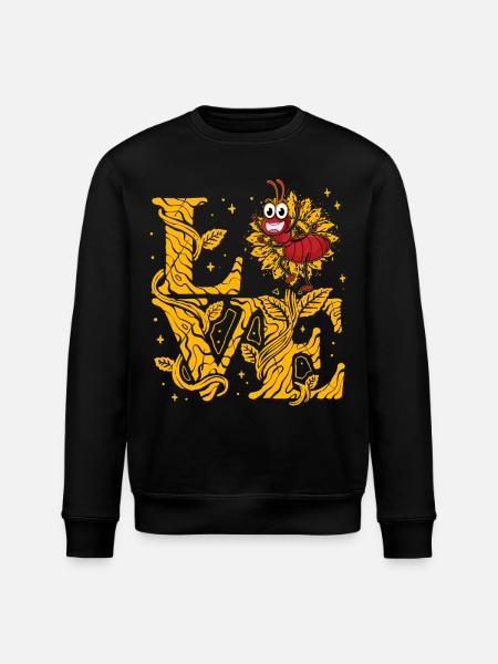 Les fourmis adorent - Sweat bio ROLLER Stanley/Stella Unisexe - noir