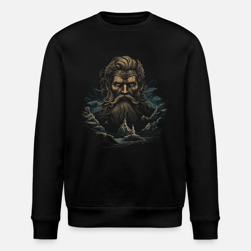 Viking Viking nordique - Sweat bio ROLLER Stanley/Stella Unisexe - noir
