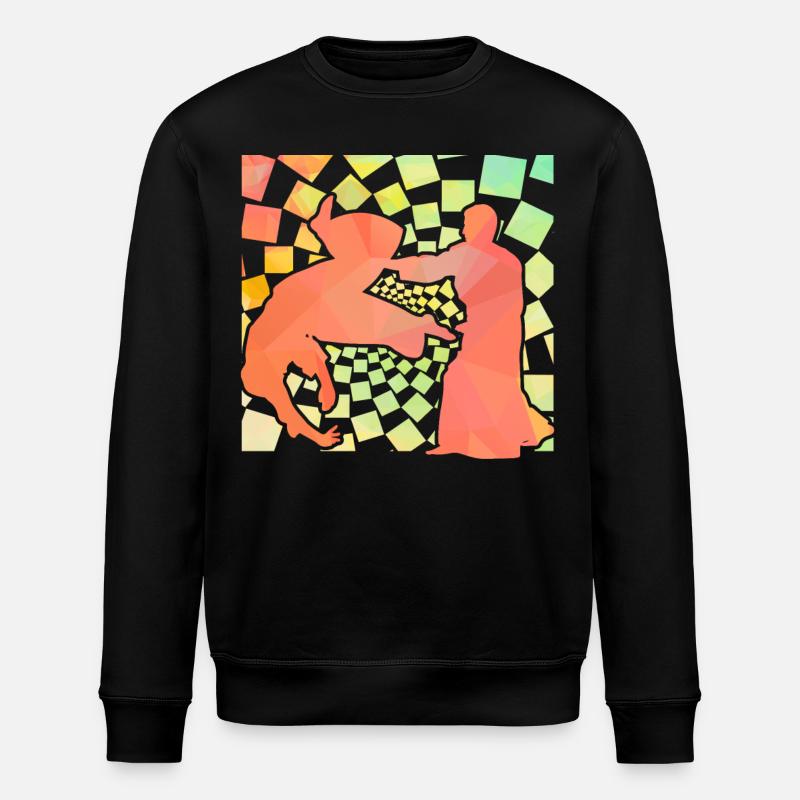 Aikido - Stanley/Stella ROLLER Unisex Organic Sweatshirt - black