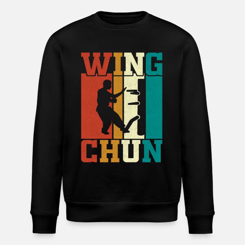 Wing Chun - Stanley/Stella ROLLER Unisex Organic Sweatshirt - black
