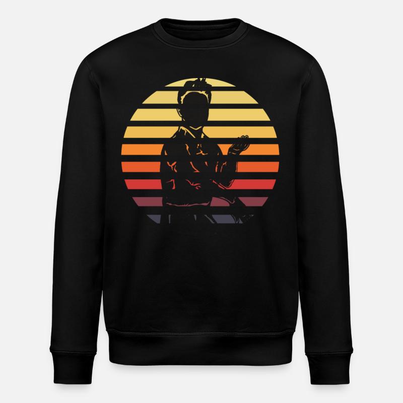 Wing Chun - Stanley/Stella ROLLER Unisex Organic Sweatshirt - black