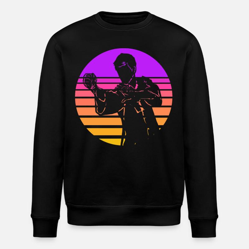 Vinge Chun - Stanley/Stella økologisk unisex-sweatshirt ROLLER - sort