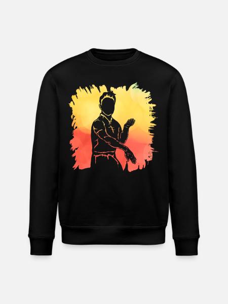 Wing Chun - Stanley/Stella ROLLER Unisex Organic Sweatshirt - black