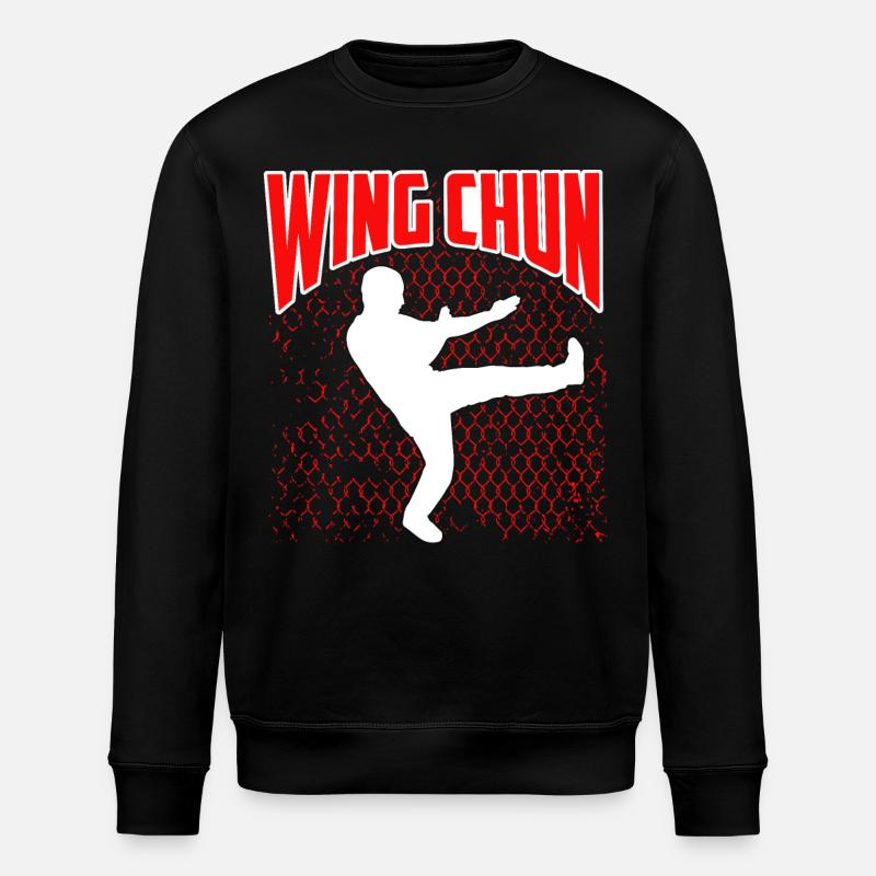 Wing Chun - Stanley/Stella ROLLER Unisex Organic Sweatshirt - black