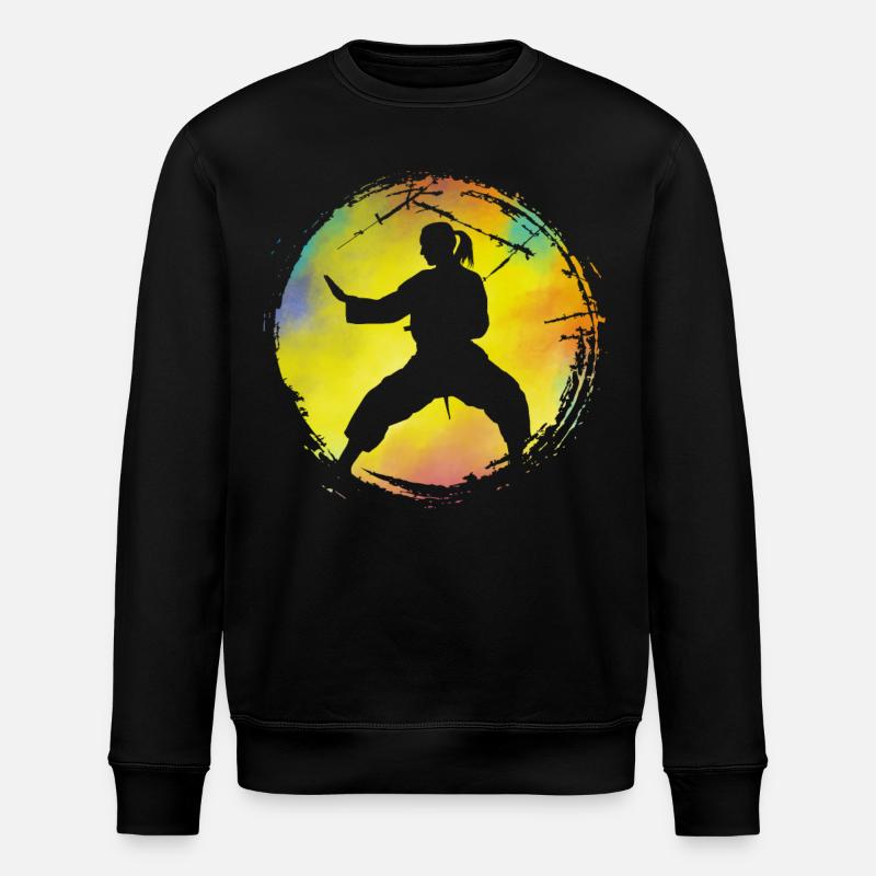 Wing Chun - Stanley/Stella ROLLER Unisex Organic Sweatshirt - black