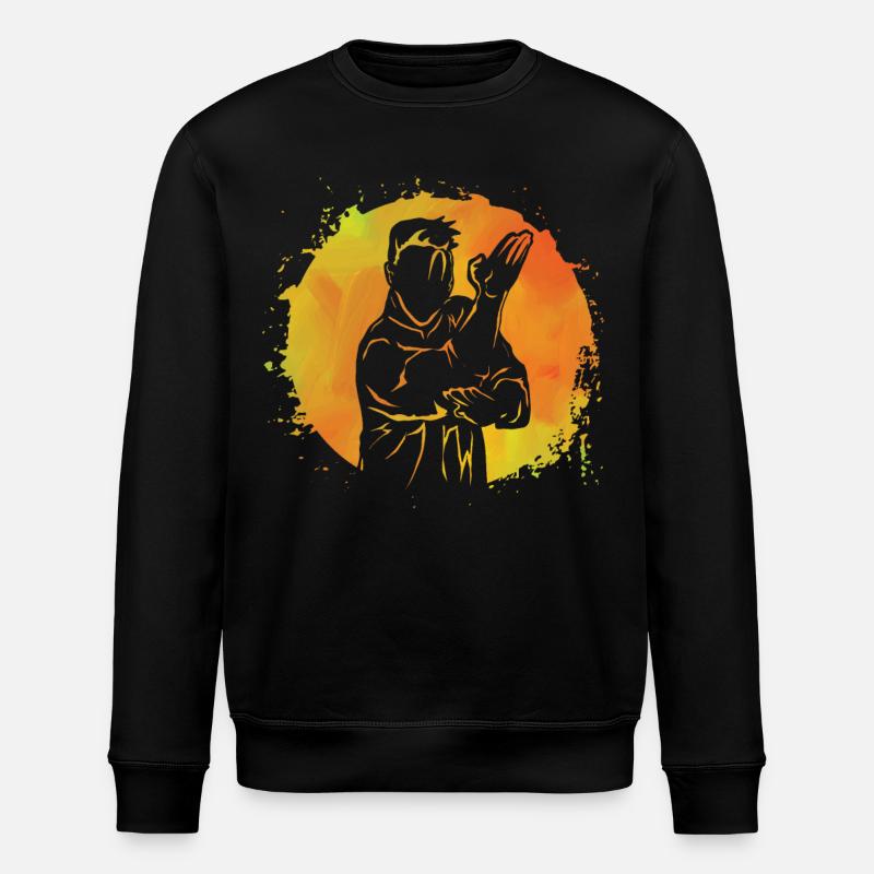 Wing Chun - Stanley/Stella ROLLER Unisex Organic Sweatshirt - black