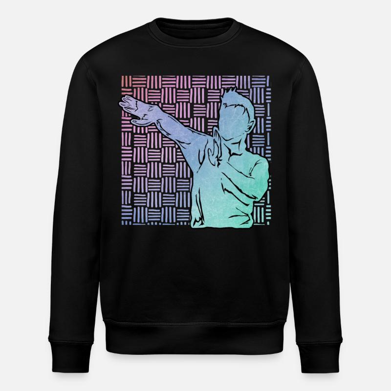 Wing Chun - Sweat bio ROLLER Stanley/Stella Unisexe - noir