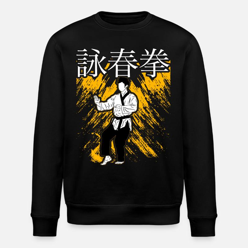 Wing Chun - Sweat bio ROLLER Stanley/Stella Unisexe - noir