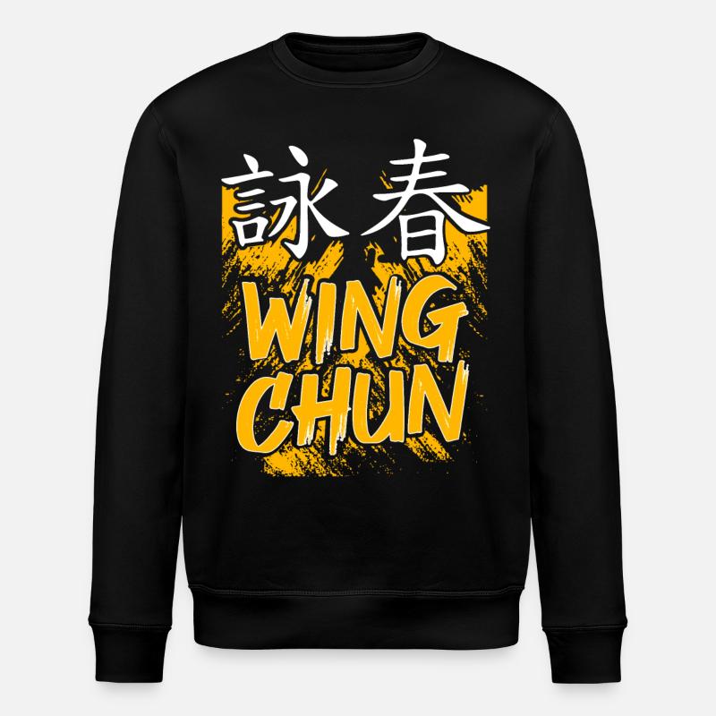 Wing Chun - Stanley/Stella ROLLER Unisex Organic Sweatshirt - black
