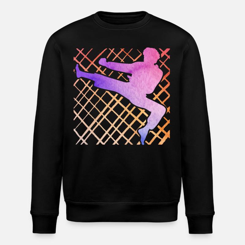 Taekwondo - Stanley/Stella Unisex Bio-Sweatshirt ROLLER - Schwarz