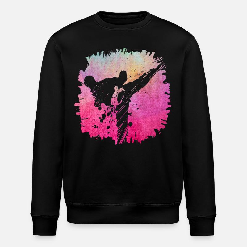 Taekwondo - Stanley/Stella Unisex Bio-Sweatshirt ROLLER - Schwarz