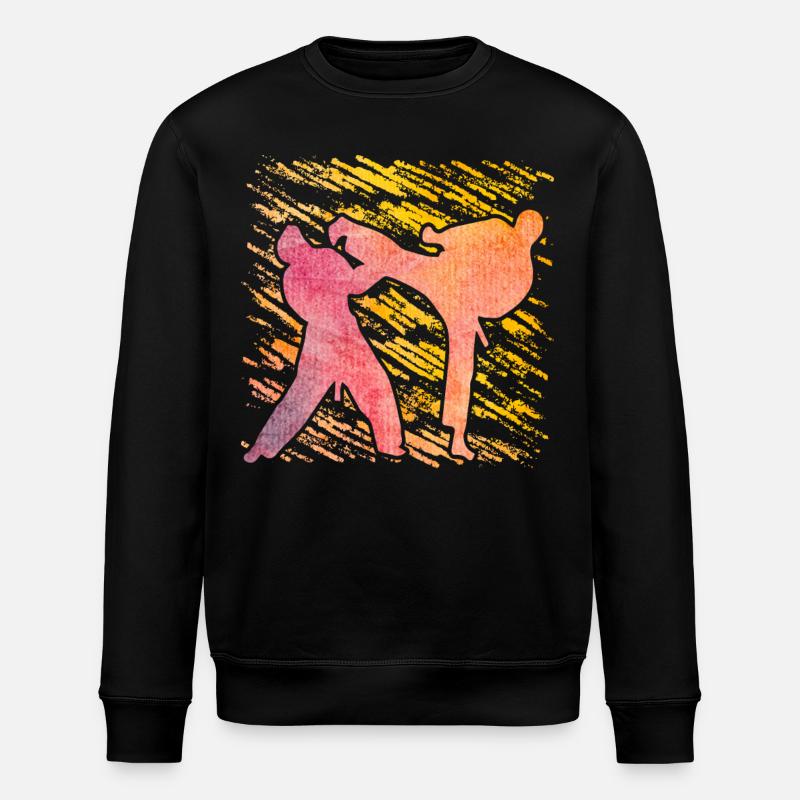 Taekwondo - Stanley/Stella Unisex Bio-Sweatshirt ROLLER - Schwarz