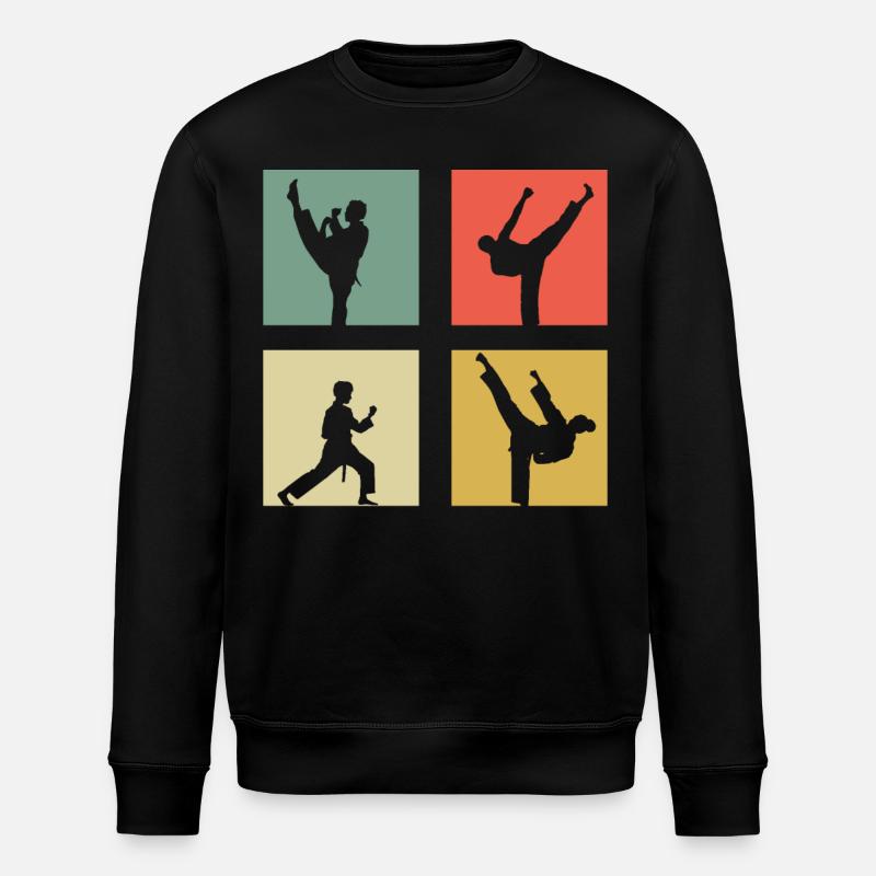 Taekwondo - Sweat bio ROLLER Stanley/Stella Unisexe - noir