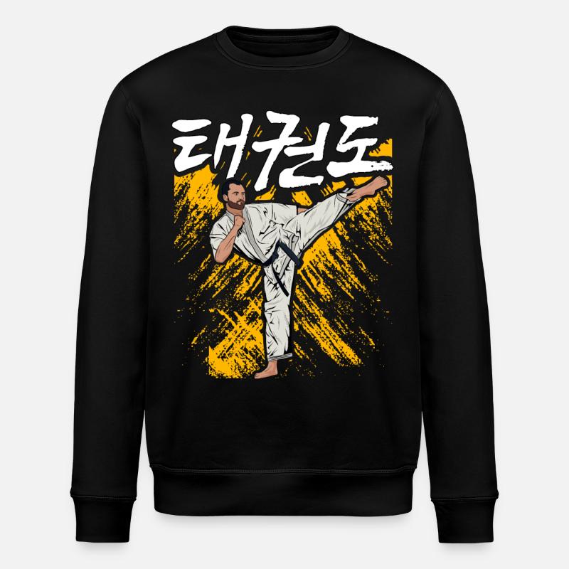 Taekwondo - Sweat bio ROLLER Stanley/Stella Unisexe - noir