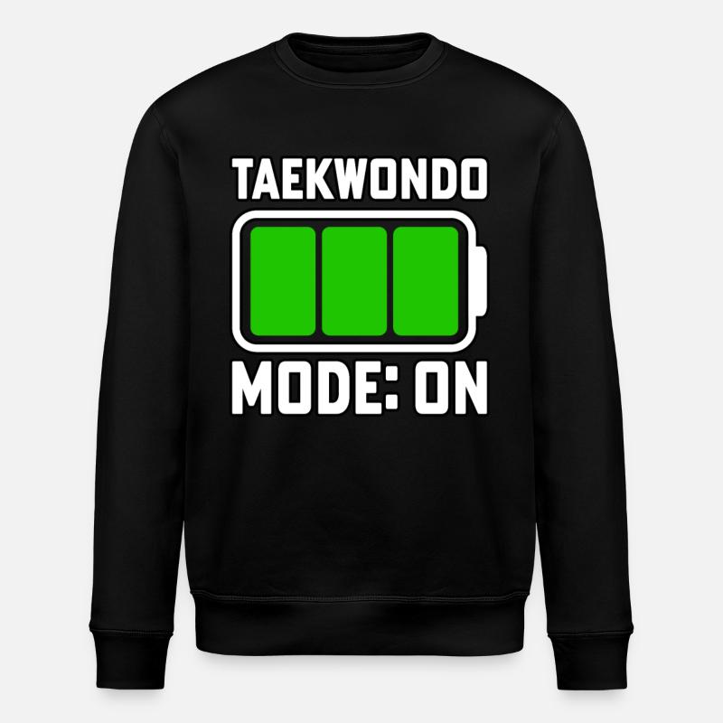 Mode Taekwondo activé - Sweat bio ROLLER Stanley/Stella Unisexe - noir