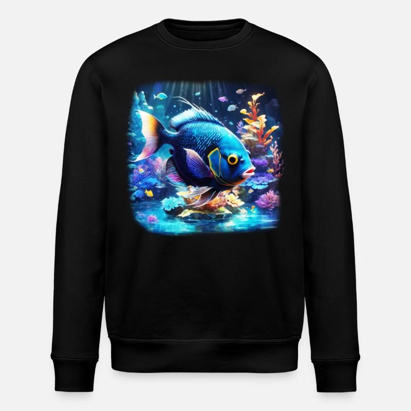 Skalar - Stanley/Stella Unisex Bio-Sweatshirt ROLLER - Schwarz