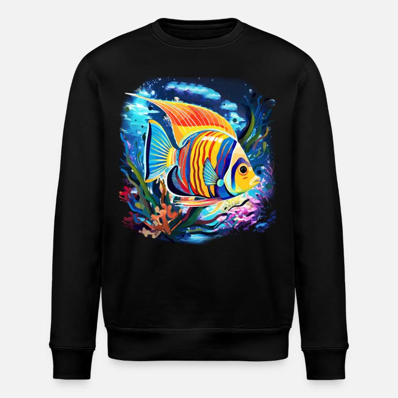 Angelfish - Sweat bio ROLLER Stanley/Stella Unisexe - noir