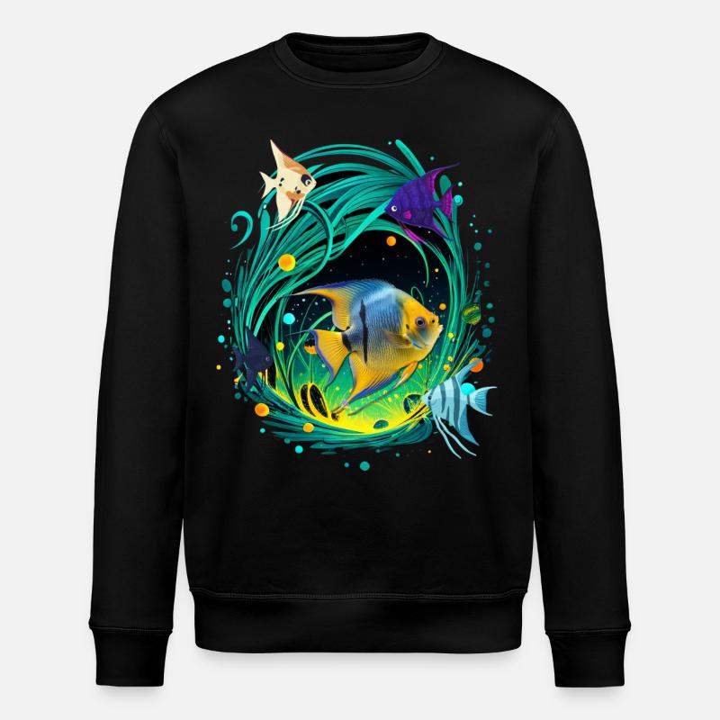 Skalar - Stanley/Stella Unisex Bio-Sweatshirt ROLLER - Schwarz